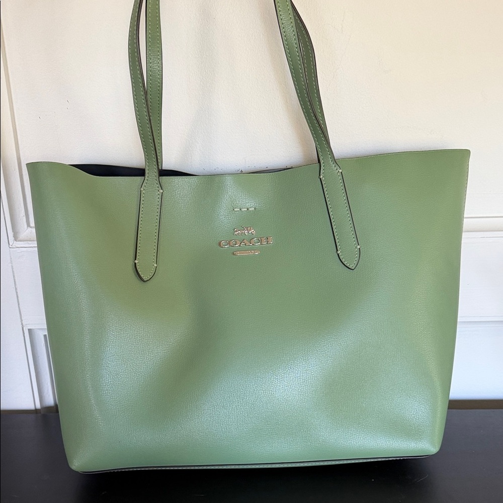 Coach Avenue Leather Tote Bag